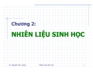 Bài giảng nhiên liệu sinh học - Chương 2