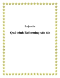 Luận văn: Quá trình Reforming xúc tác