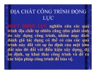 Địa chất công trình động lực