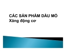 Các sản phẩm dầu mỏ - Xăng động cơ