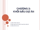 Bài giảng quản lý dự án - Chương 2