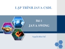 Lập trình JAVA SWING