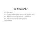 Bài 5:ADO.NET