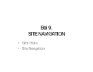 Site Navigation