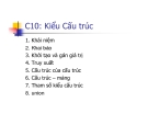 Chương 10:Kiểu Cấu trúc