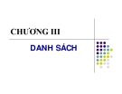 Danh sách