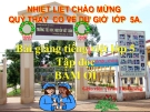 Bài giảng Tiếng việt 5 tuần 31 bài: Bầm ơi