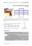 Bài tập etabs thiết kế kết cấu công trình:  Thiết kế khung phẳng kết cấu thép