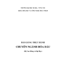 Bài giảng Thực hành chuyên ngành hóa dầu - ĐH Bà Rịa-Vũng Tàu