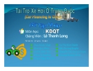 Tài  trợ xe hơi Trung Quốc