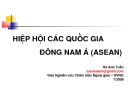 Hiệp hội các quốc gia Đông Nam Á- Hà Anh Tuấn