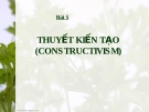 Thuyết kiến tạo