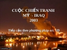 Cuộc chiến tranh Mỹ -Iraq năm 2003