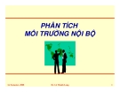 Phân tích môi trường nội bộ-TS Lê Thành Long