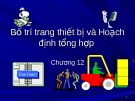 Chương 12- Bố trí trang thiết bị và hoạch định tổng hợp