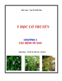 Y học cổ truyền - Chương 3: Các bệnh về gan - Nguyễn Khắc Bảo