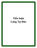 Tiểu luận: Lăng Tự Đức