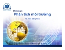 Chương 3: Phân tích môi trường - Trần Đăng Khoa