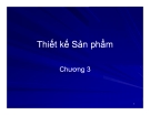 Chương 3: Thiết kế sản phẩm