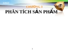 Chương 3- Phân tích sản phẩm