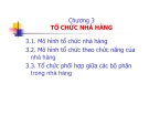 Chương 3: Tổ chức nhà hàng