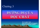 Độc chất học môi trường (TS. Lê Quốc Tuấn) - Chương 3