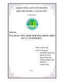 Bài báo cáo: Ứng dụng công nghệ sinh thái trong thiết kế và vận hành bãi chôn lấp