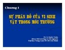 Bài giảng Vi sinh vật môi trường (TS. Lê Quốc Tuấn) - Chương 1.2