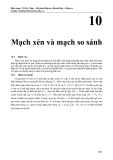 Kỹ thuật điện tử - Mạch xén và mạch so sánh - Võ Kỳ Châu