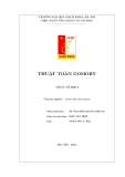 Tiểu luận: Thuật toán Gomory