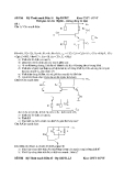 Đề thi: Kỹ thuật mạch điện tử