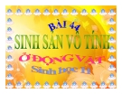 Bài giảng Sinh học 11 bài 44: Sinh sản vô tính ở động vật