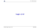 Logic vị từ - TS. Trần Văn Hoài