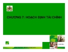 Bài giảng tài chính doanh nghiệp (TS. Đào Thanh Bình) - Chương 7