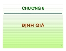 Chương 6: Định giá