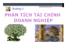 Chương 5: Phân tích tài chính doanh nghiệp