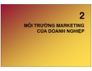 Chương 2b:  Môi trường marketing của doanh nghiệp