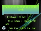 Quá trình và thiết bị truyền khối