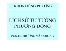 Lịch sử tư tưởng phương Đông - TS Trương Văn Chung