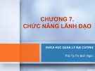 Khoa học quản lý đại cương (ThS Tạ Thị Bích Ngọc) - Chương 7