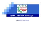 Quản lý nguồn nhân lực - Nguyễn Thanh Huyền