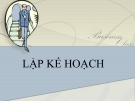 Lập kế hoạch - Chức năng của quản trị