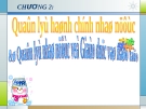 Quản lý học hành chính nhà nước - Chương 2 Quản lý nhà nước về giáo dục và đào tạo