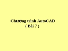 Chương trình AutoCAD  - Bài 7  Khối - Chèn khối - Phá khối