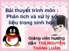 Thuyết minh sinh học: Khảo sát ảnh hưởng của nhiệt độ đến sự phát triển của rau mầm củ cải trắng