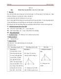 Giáo án Hình học 7 chương 3 bài 9: Tính chất ba đường cao của tam giác