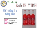 Tiểu luận: Bao bì thủy tinh nước tăng lực Sting