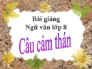 Bài giảng Ngữ văn 8 bài 21: Câu cảm thán