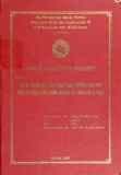 Luận văn: Thực trạng và giải pháp tăng cường thu hút đầu tư trực tiếp nước ngoài tại Hải Dương