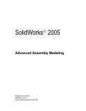 Solidworks 2005 Advanced assembly modeling